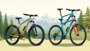 Mountainbike-Typen