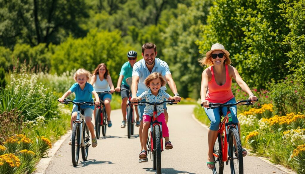Radfahren als Familiensport