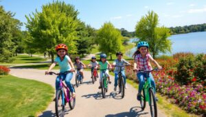 Radfahren mit Kindern