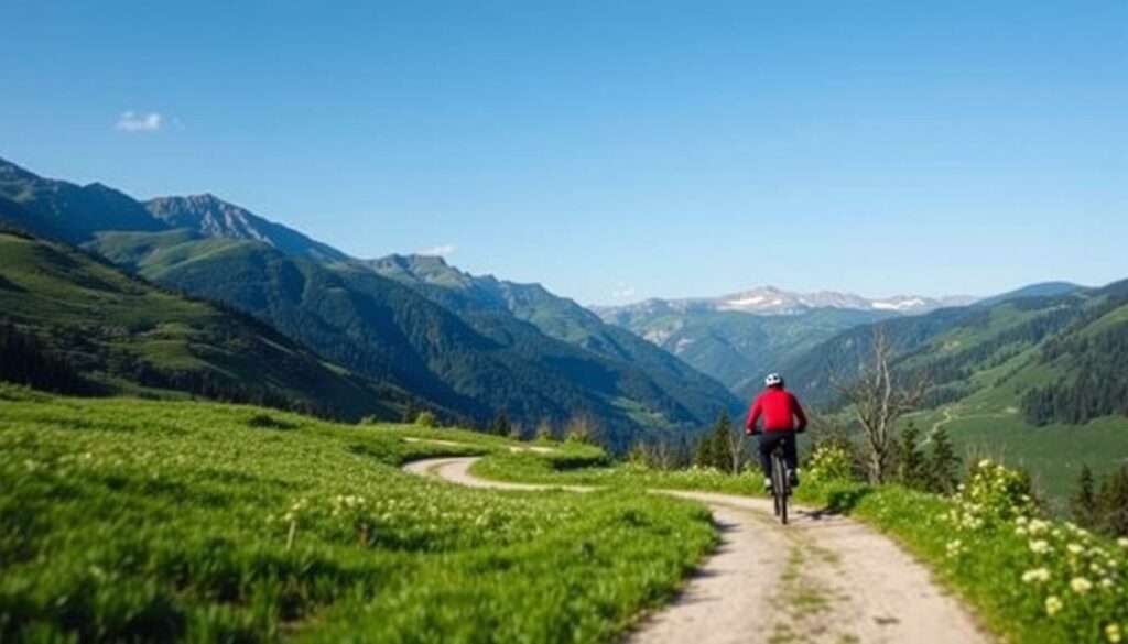 Radfahren Alleinreisende
