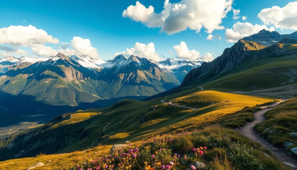 Alpenüberquerungen Panorama