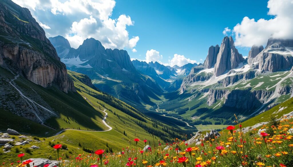 Alta Via 1 Wanderroute Dolomiten