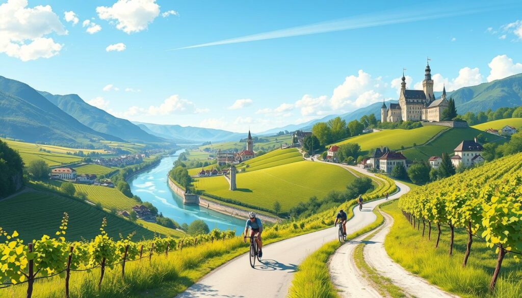 Wachau Radtour Routenplanung