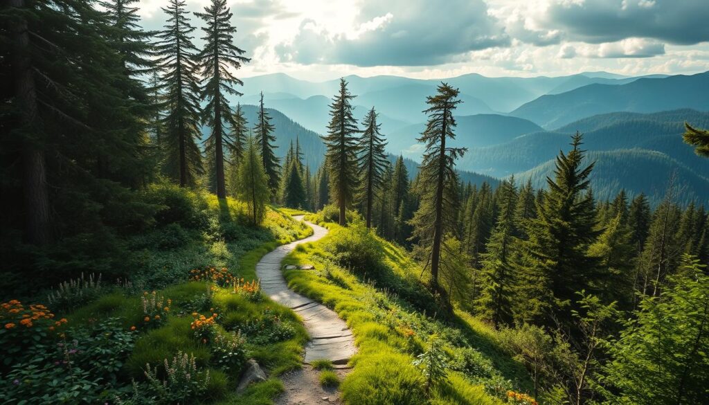 Westweg Schwarzwald: Wanderweg auf dem Höhenkamm