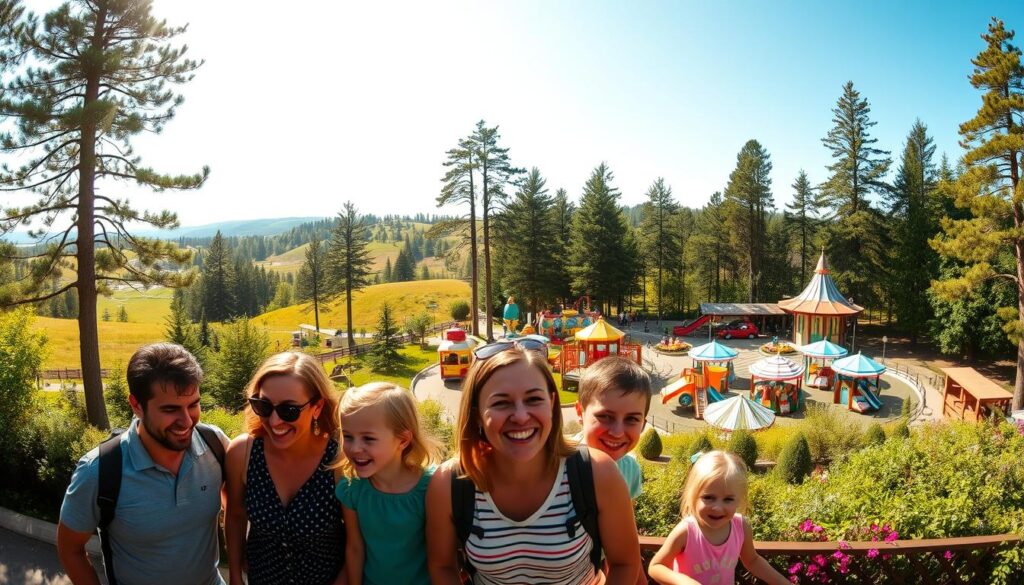 Familienausflug im Panorama-Park