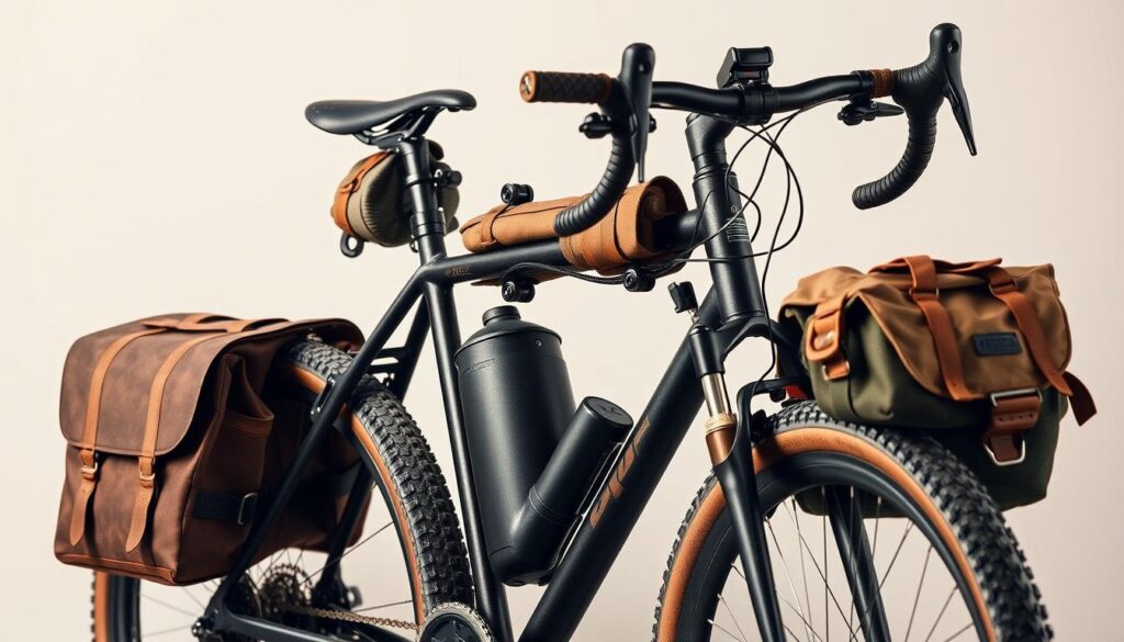 Optimale Gewichtsverteilung mit Bikepacking Taschen