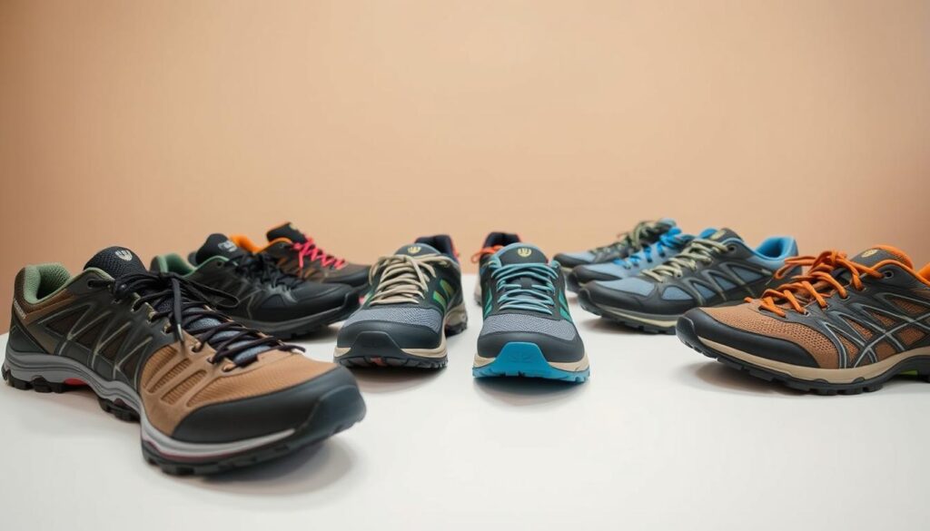 Vergleich leichter Wanderschuhe