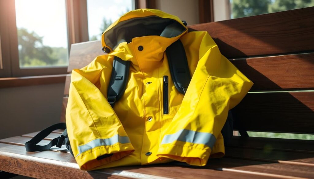 Packliste Regenjacke